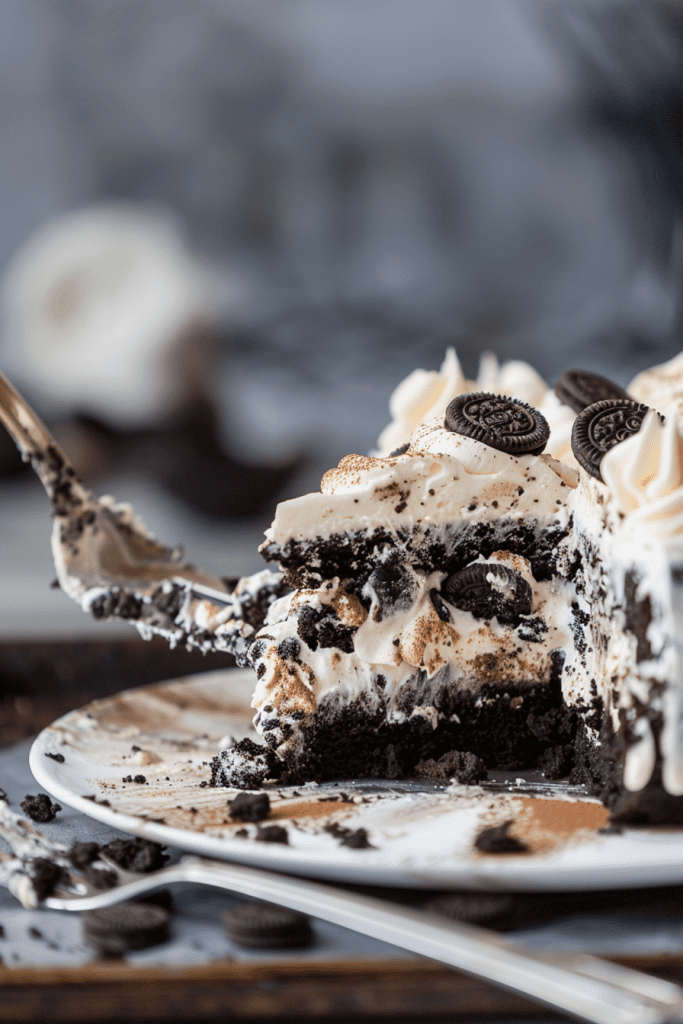 Storage Oreo Earthquake Cake