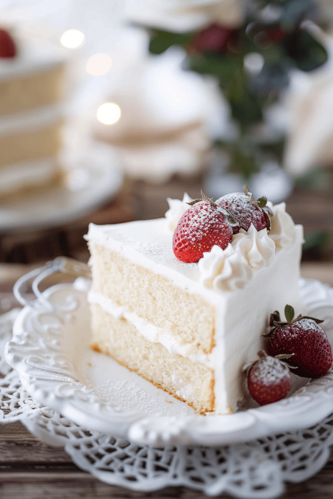 Storage Perfect White Cake