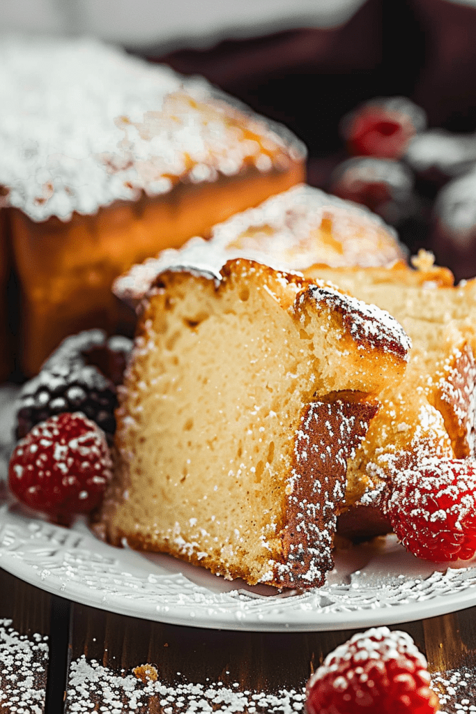 Storage Pound Cake French Toast