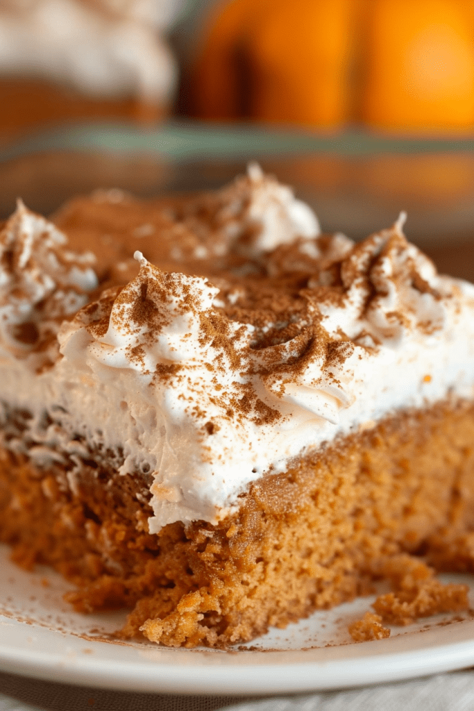 Storage Pumpkin Poke Cake