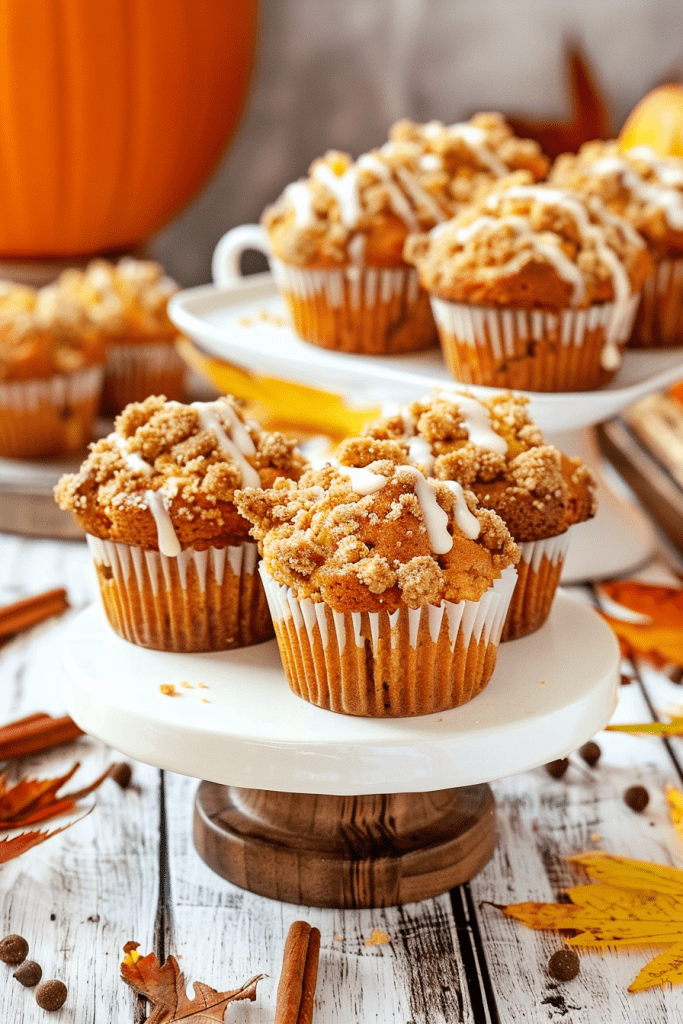 Storage Pumpkin Streusel Muffins