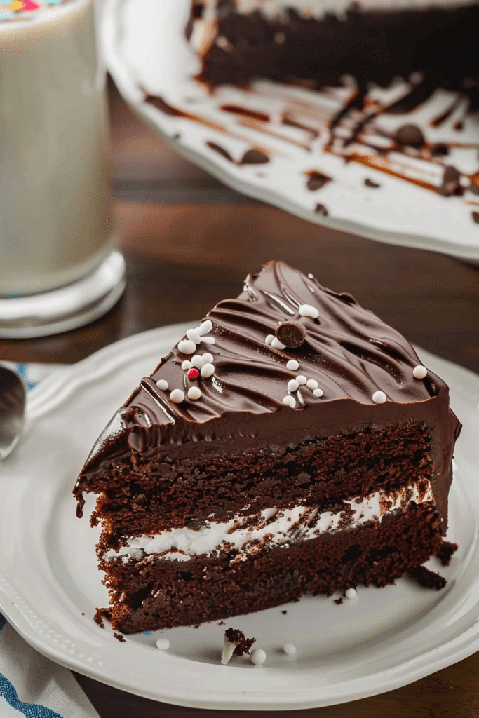 Storage Sour Cream Chocolate Cake