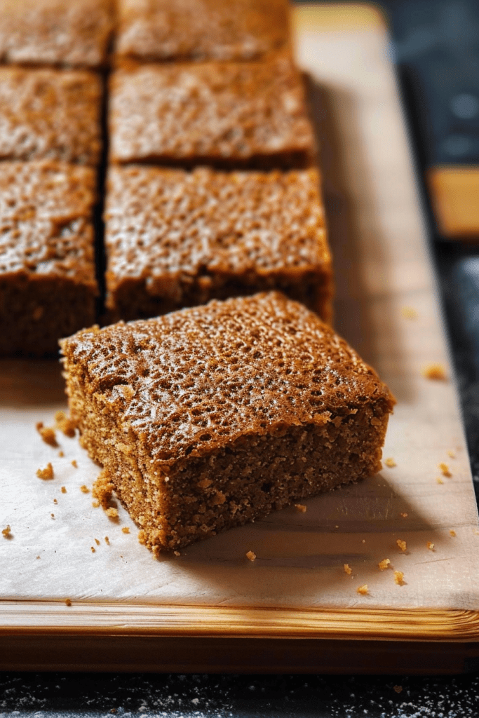 Storage Sticky Ginger Parkin