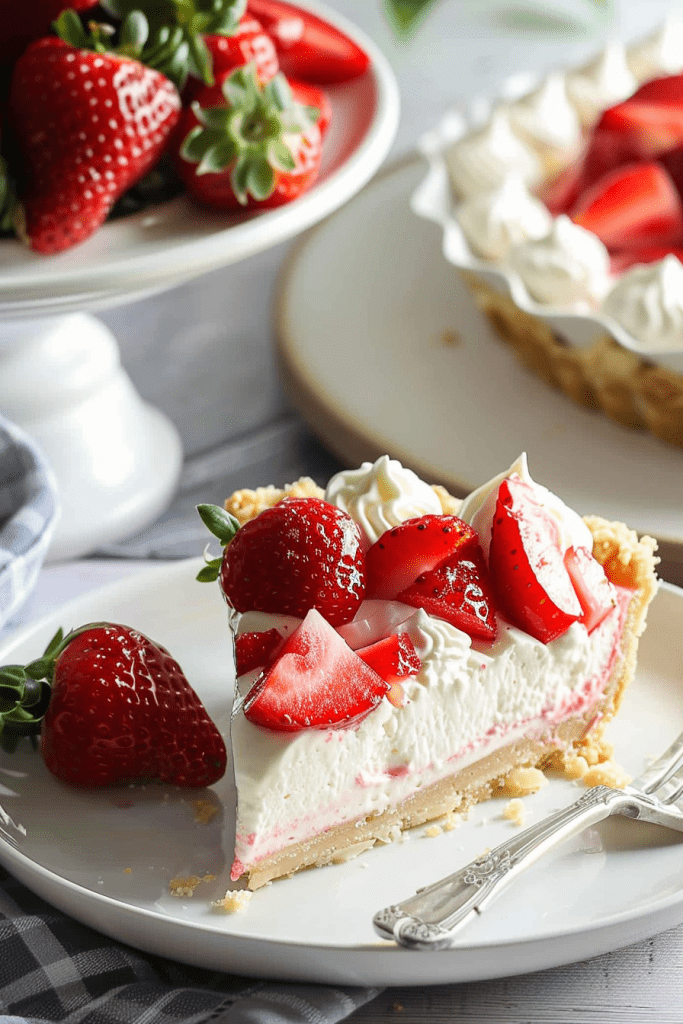 Storage Strawberry Cream Cheese Pie