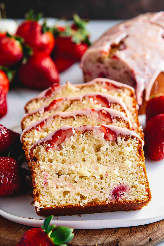 Storage Strawberry Jam Pound Cake