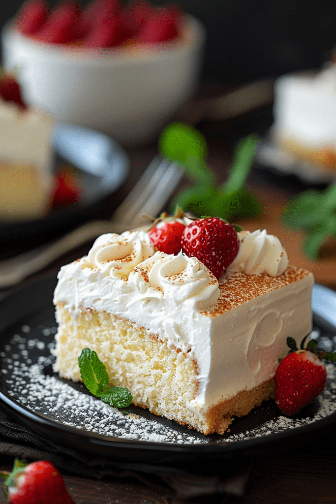 Storage Tres Leches Cake