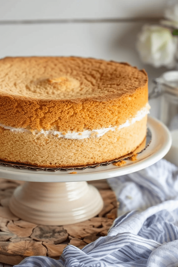 Storage Vanilla Sponge Cake