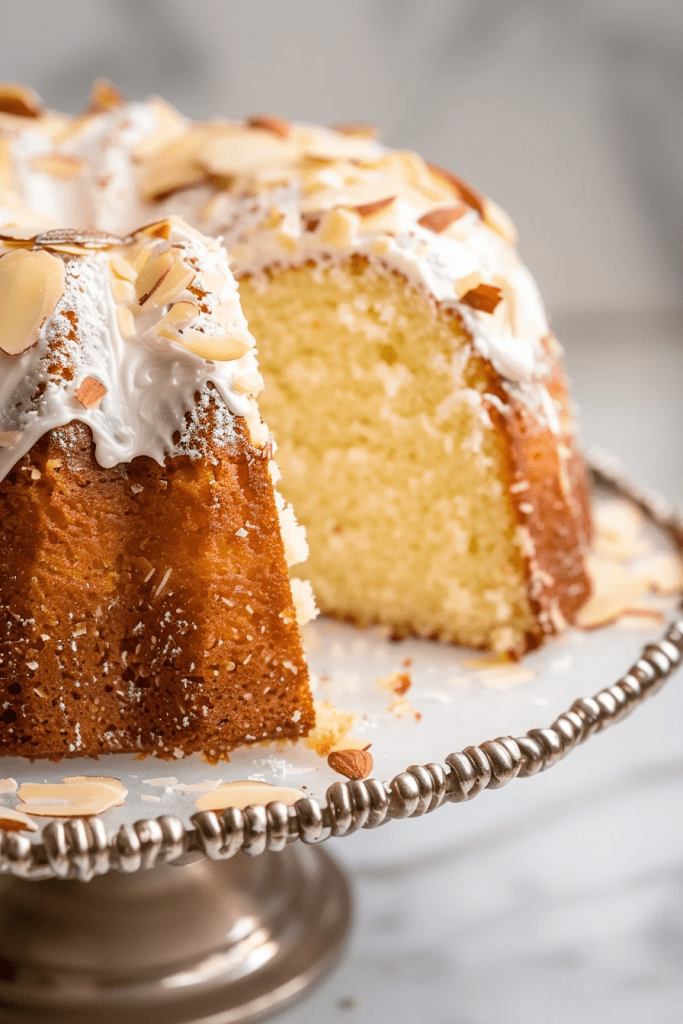 Storing Almond Amaretto Pound Cake