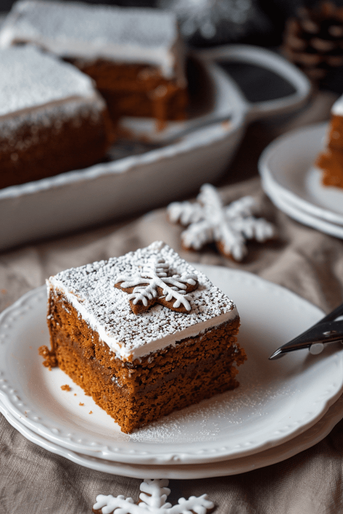 Storing Gingerbread Cake