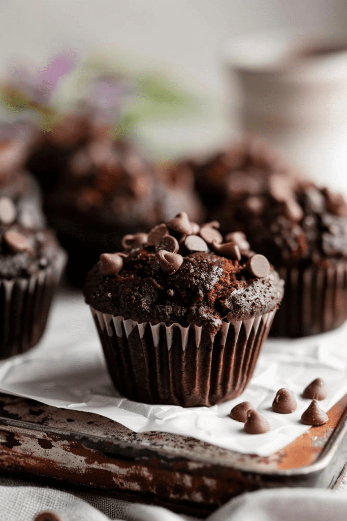 Storing Healthy Chocolate Muffins