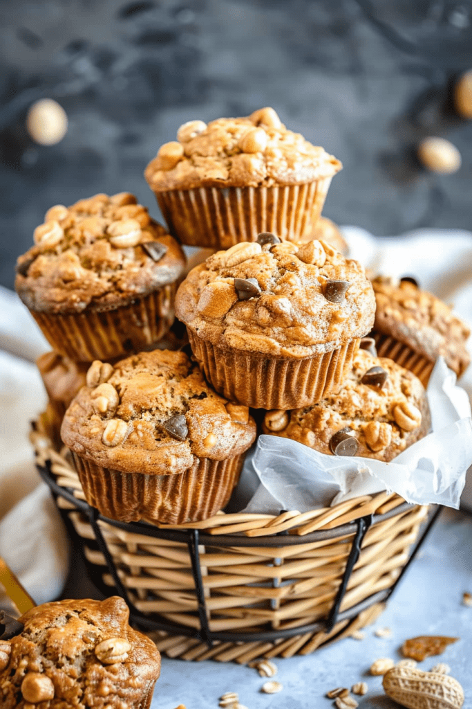 Storing Healthy Peanut Butter Banana Muffins