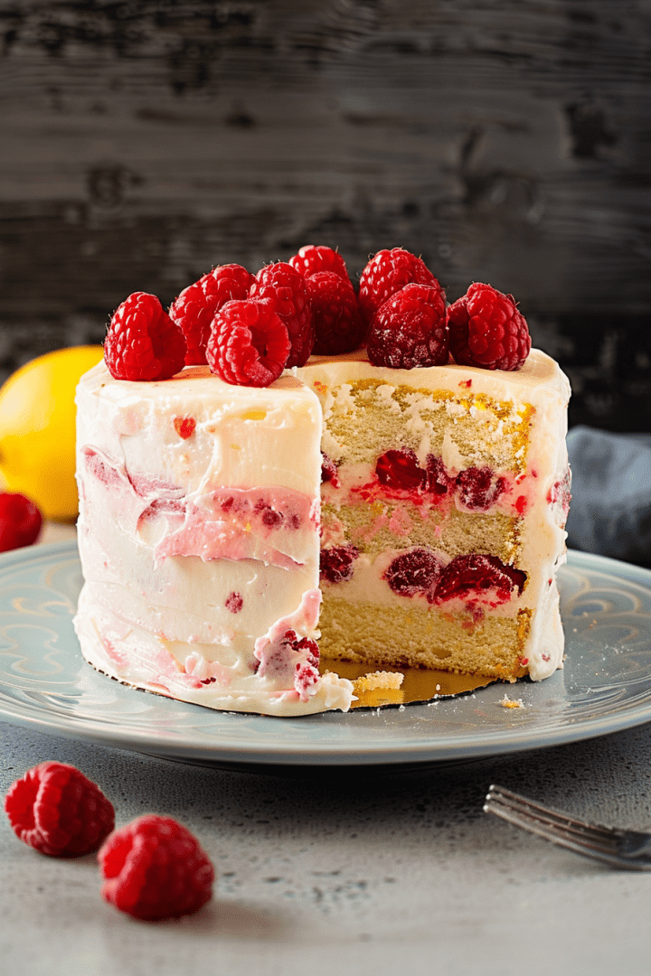 Delicious Lemon Raspberry Cake Recipe: A Perfectly Moist Dessert Treat