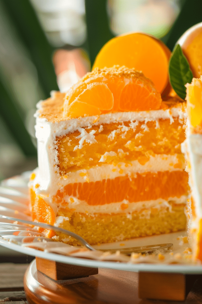 Storing Orange Cake