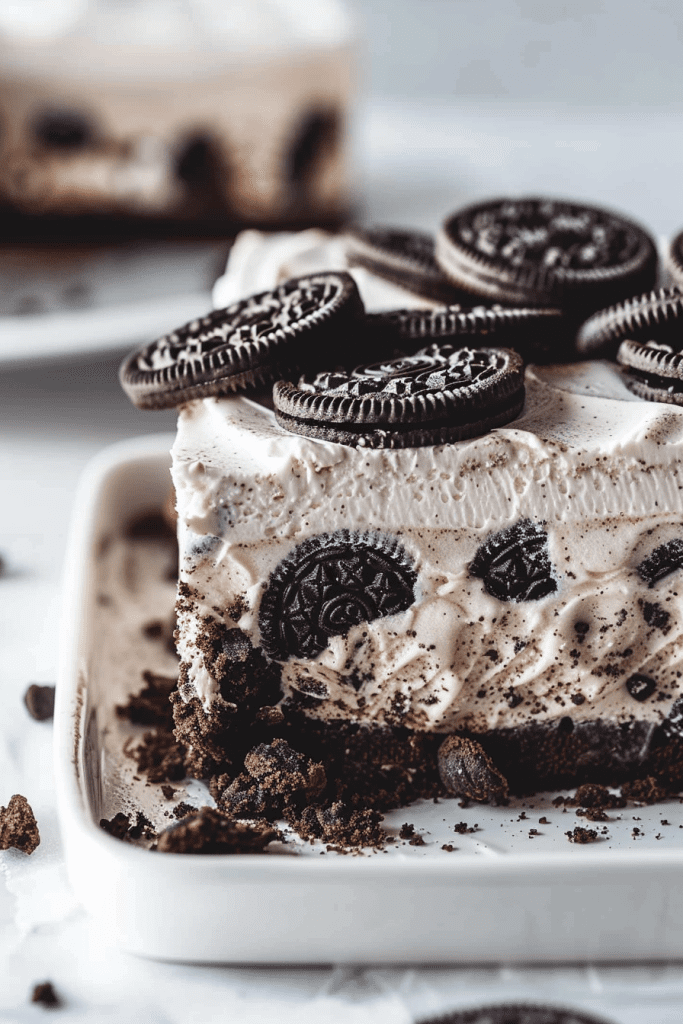 Storing Oreo Ice Cream Cake