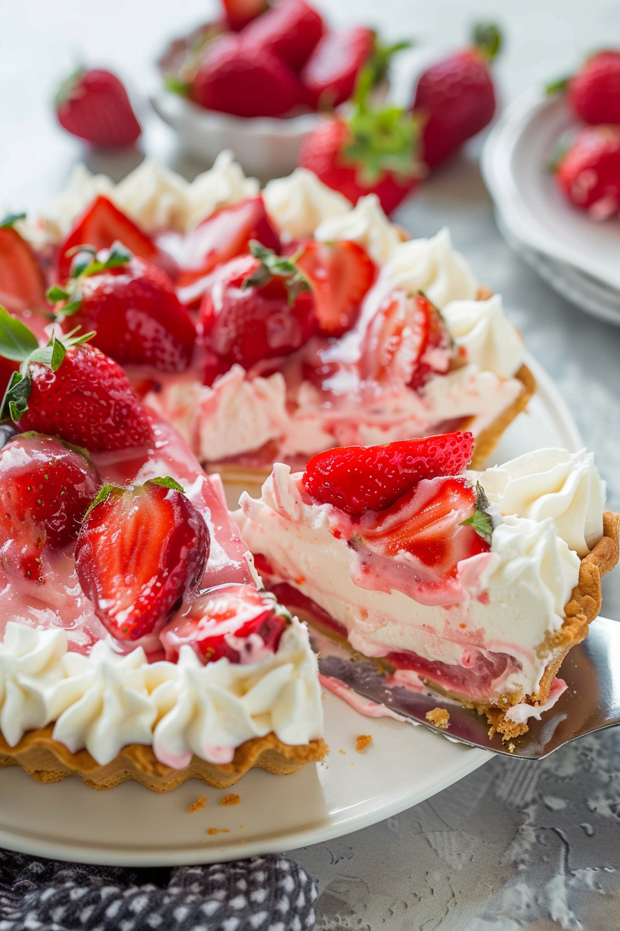 Strawberry Cream Cheese Pie Recipes