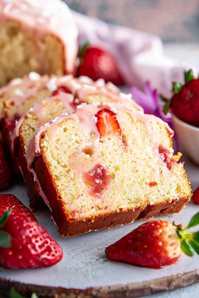 Strawberry Jam Pound Cake