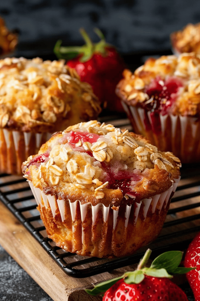 Strawberry Oatmeal Muffins Recipes