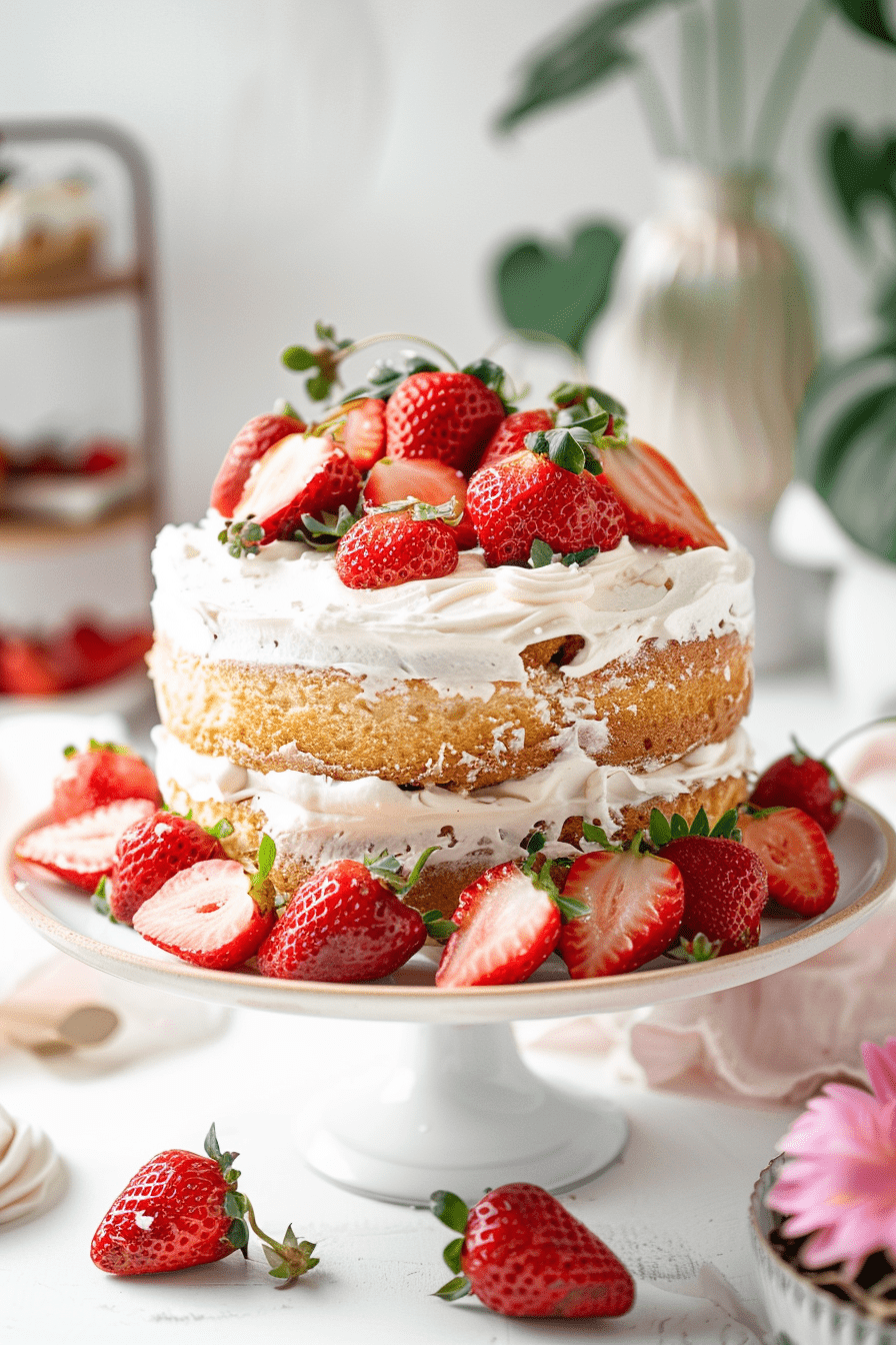 Strawberry Shortcake Layer Cake Recipes