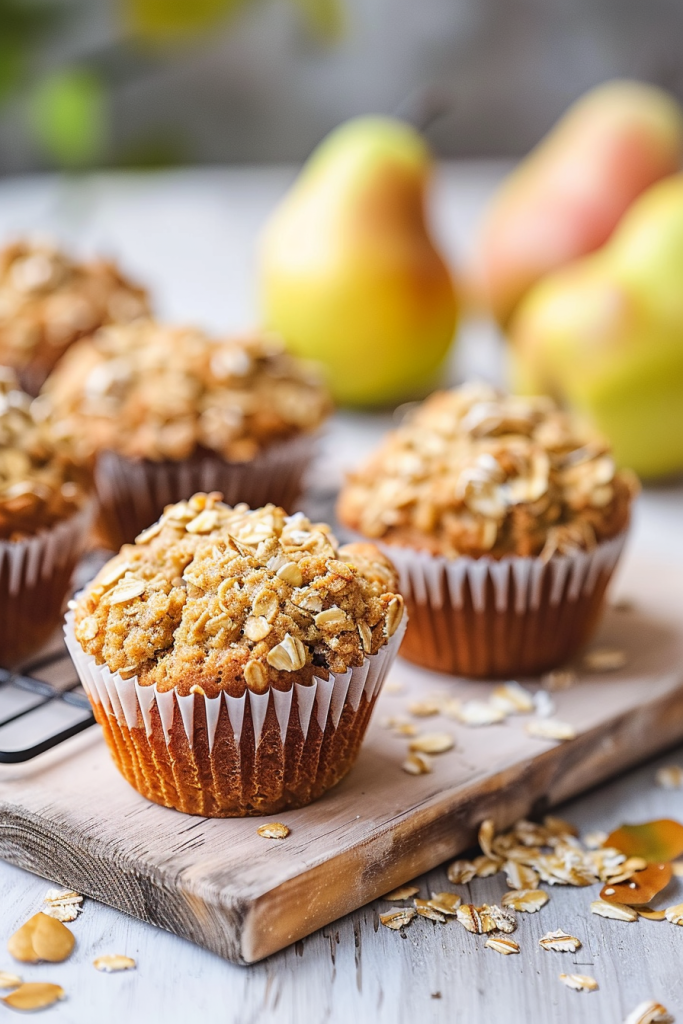 Tips for Pear Oatmeal Muffins