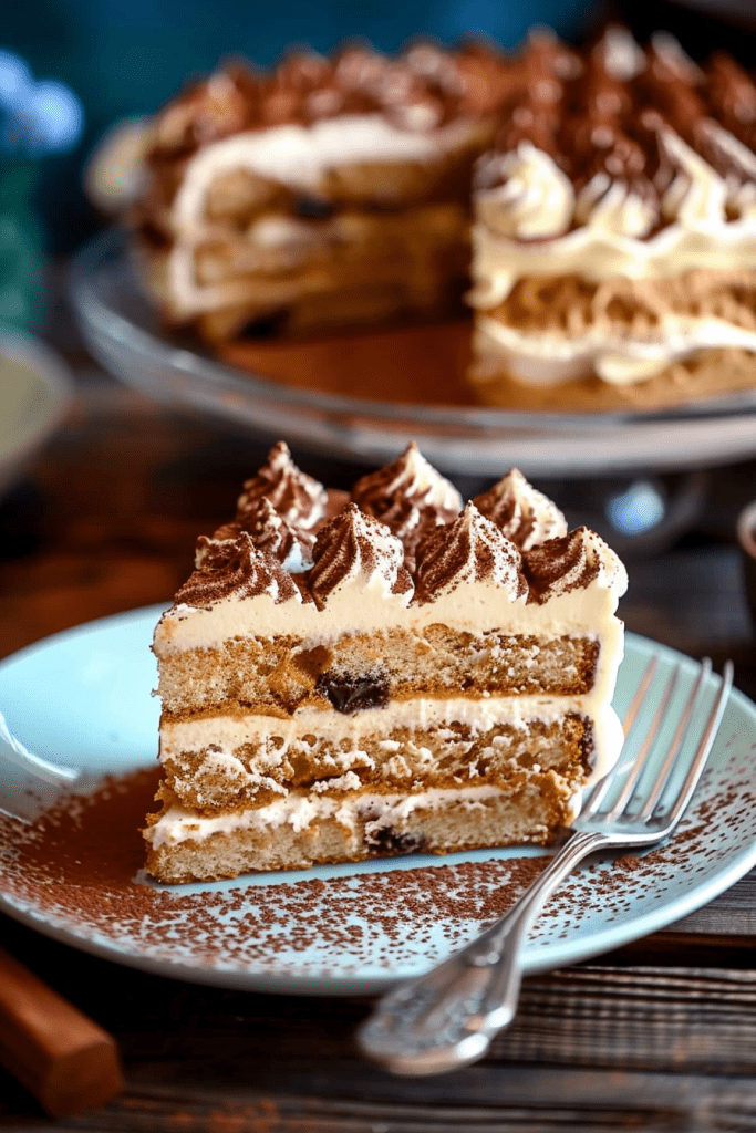 Tiramisu Layer Cake