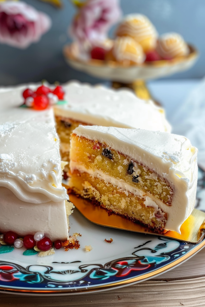 Traditional British Christmas Cake