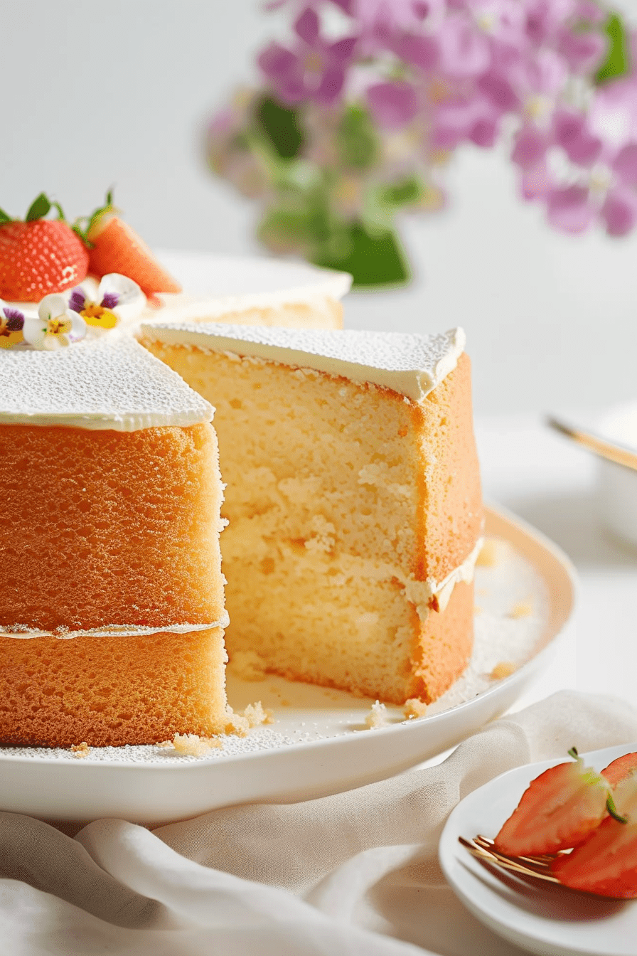 Vanilla Chiffon Cake Recipes