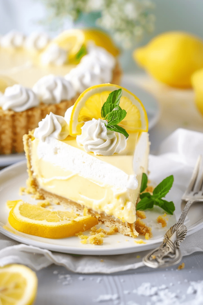 Variations of No Bake Lemon Pudding Pie