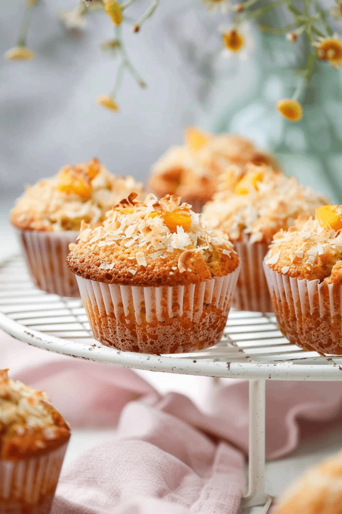 Vegan Mango Coconut Muffins Recipe