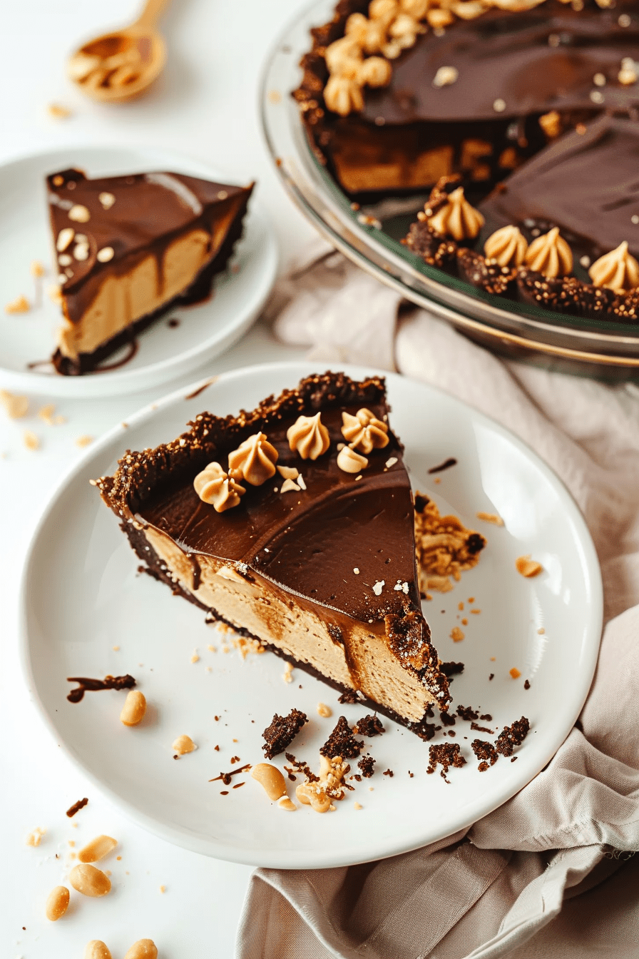 Vegan Peanut Butter Cup Pie Recipe