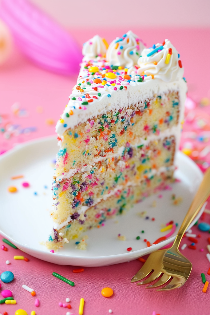 Vibrant Sprinkle Cake