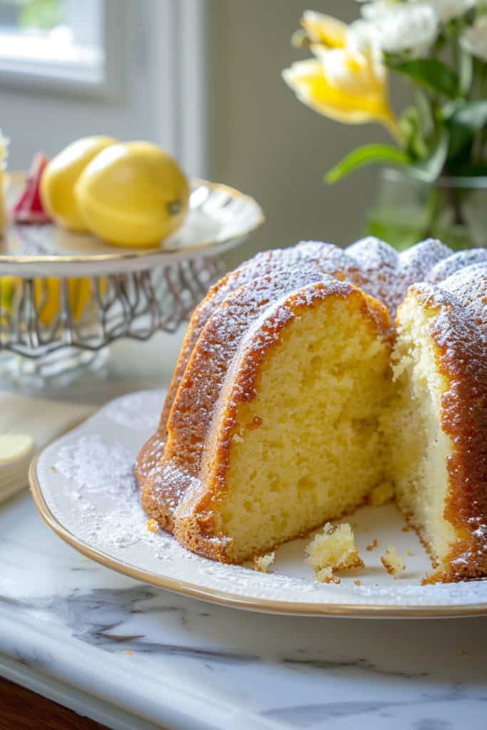 1920s Ritz Carlton Lemon Pound Cake