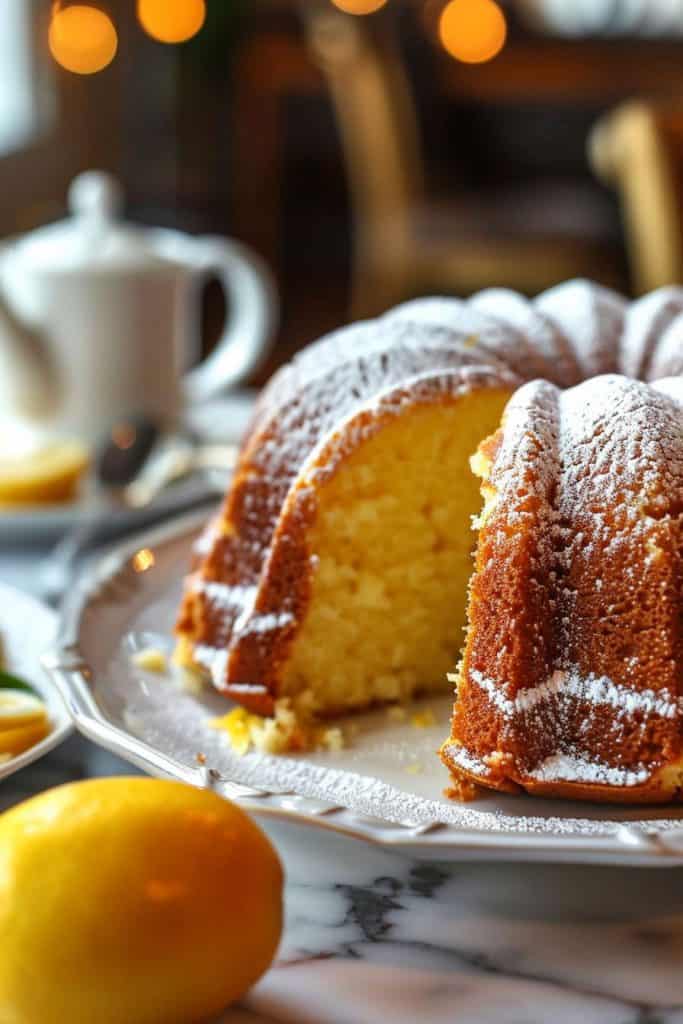 1920s Ritz Carlton Lemon Pound Cake Recipe