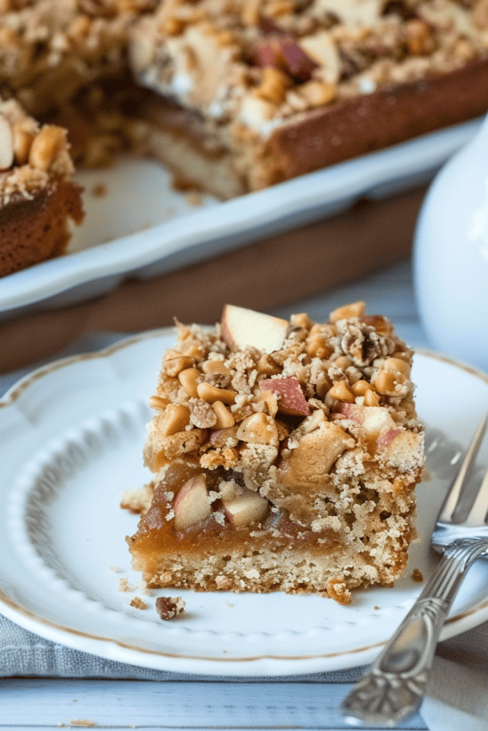 Apple Butterscotch Snack Cake Recipe