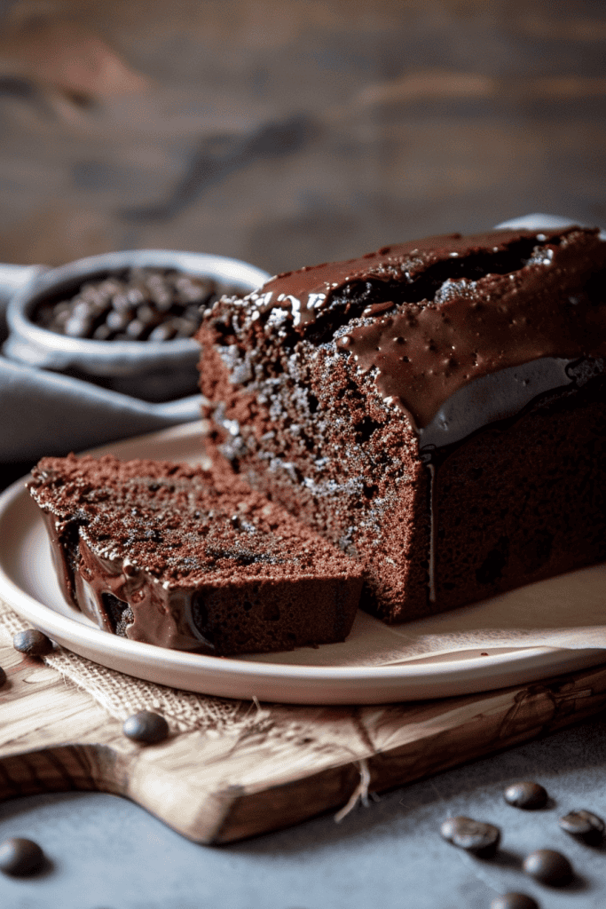 Assembling the Mocha Pound Cake