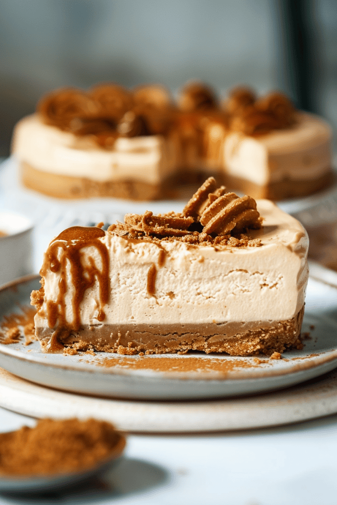 Baking Biscoff Cheesecake