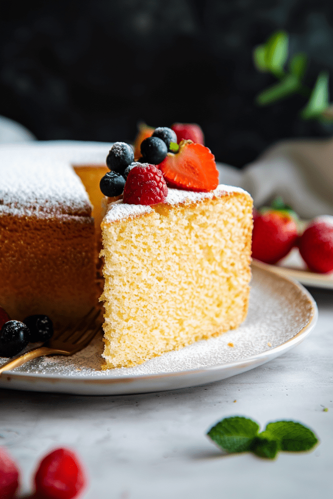 Baking Genoise Sponge Cake