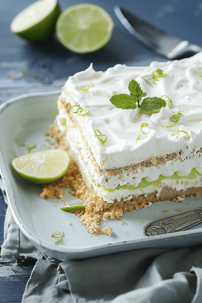 Baking Key Lime Icebox Cake