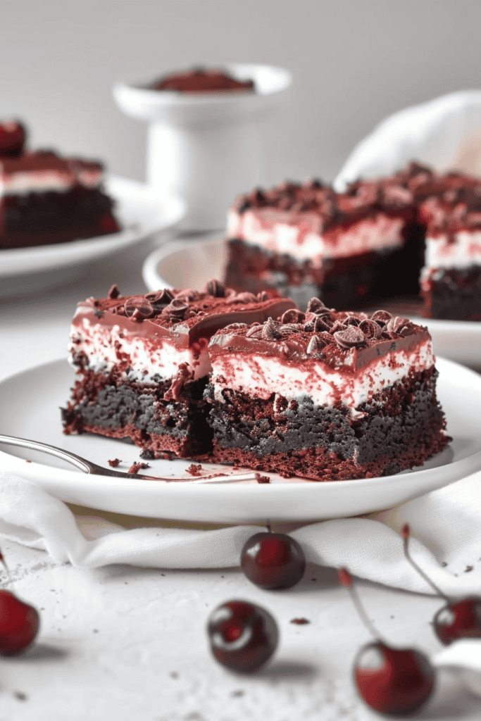 Prepare No-Bake Choc Cherry Slice