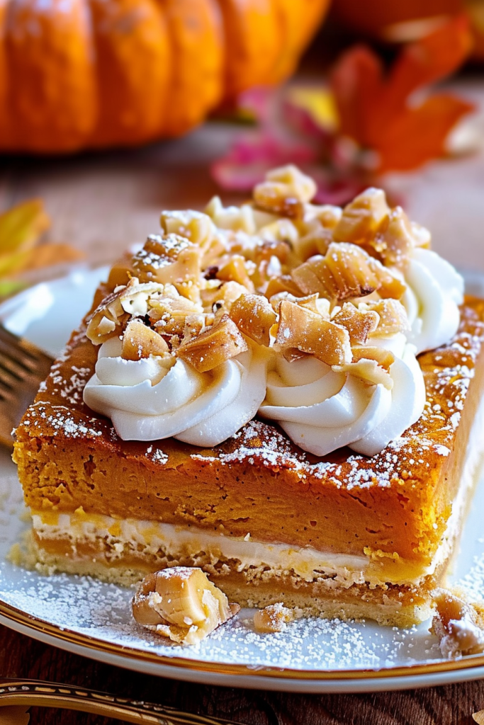 Baking Pumpkin Pie Cake