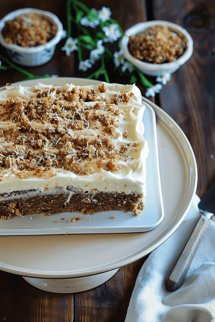 Baking the Amish Friendship Carrot Cake