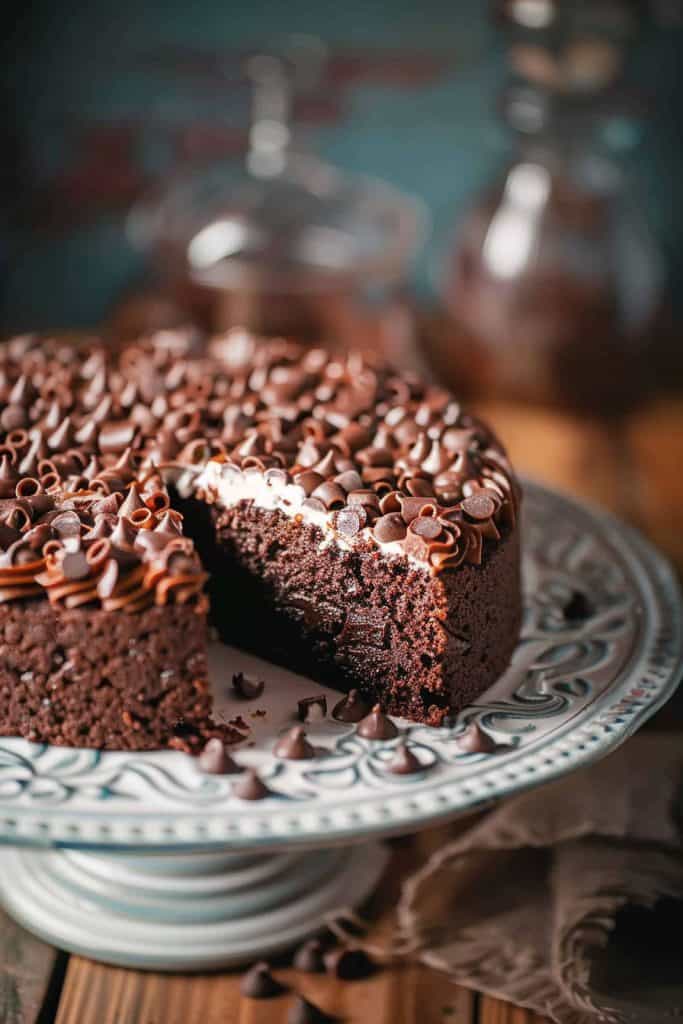 Baking the Chocolate Yogurt Cake