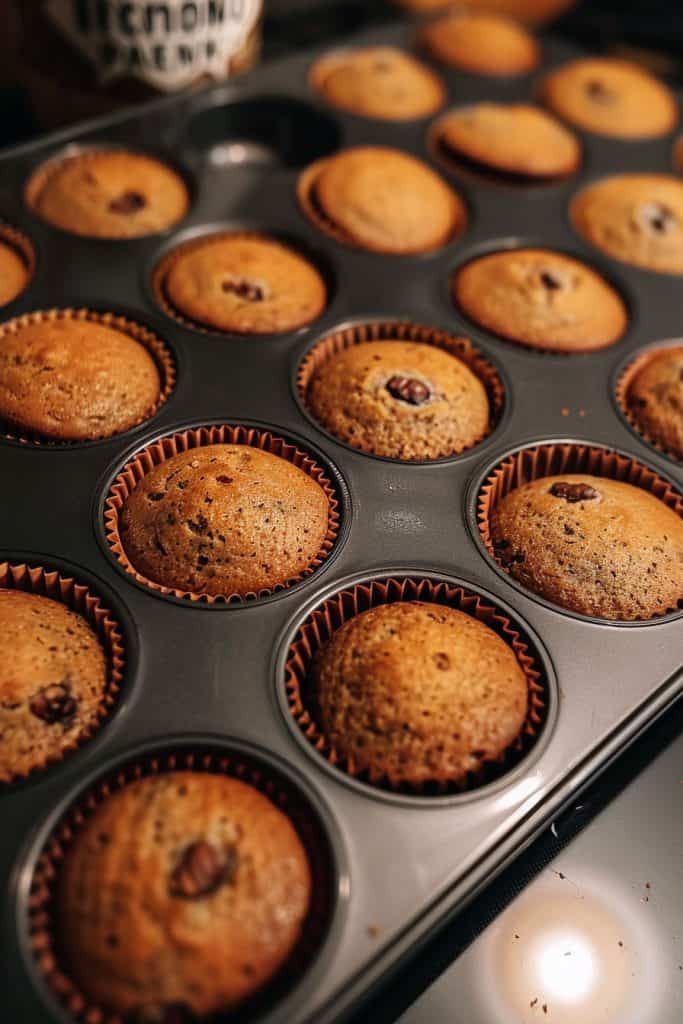 Baking the Kodiak Cake Muffins