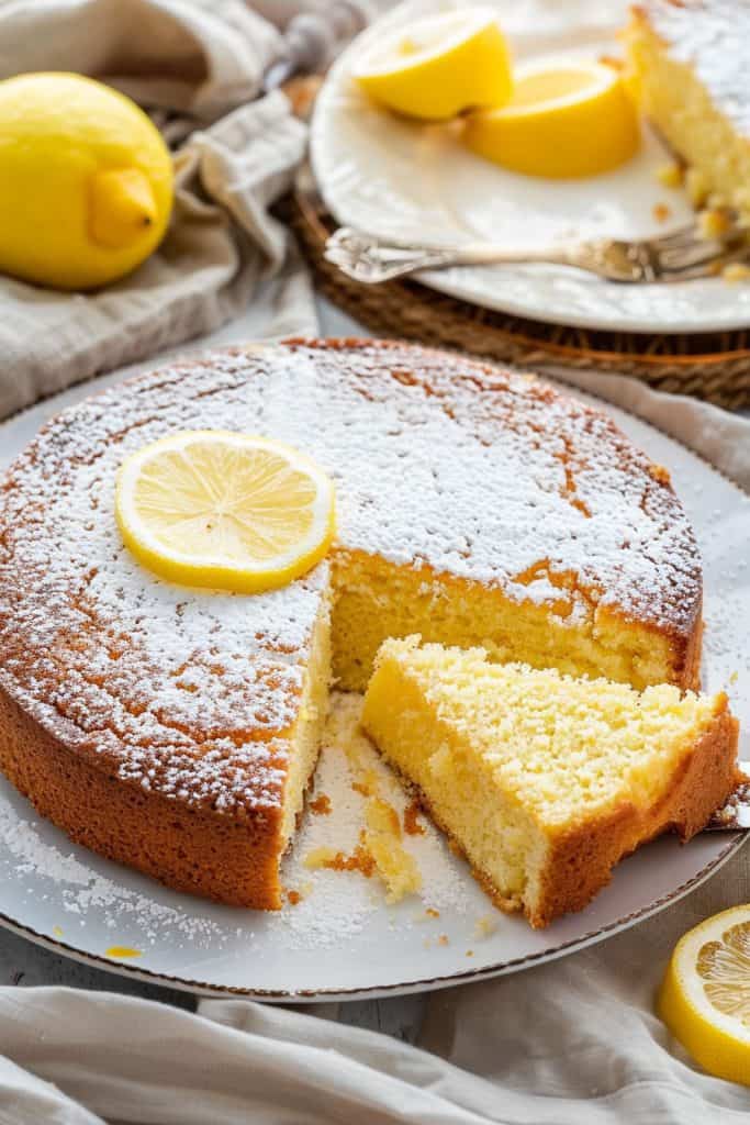 Baking the Lemon Yogurt Cake