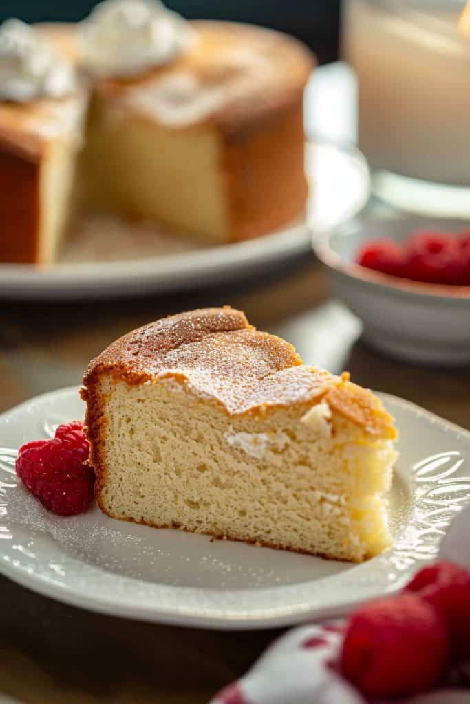 Baking the Old-Fashioned Hot Milk Cake