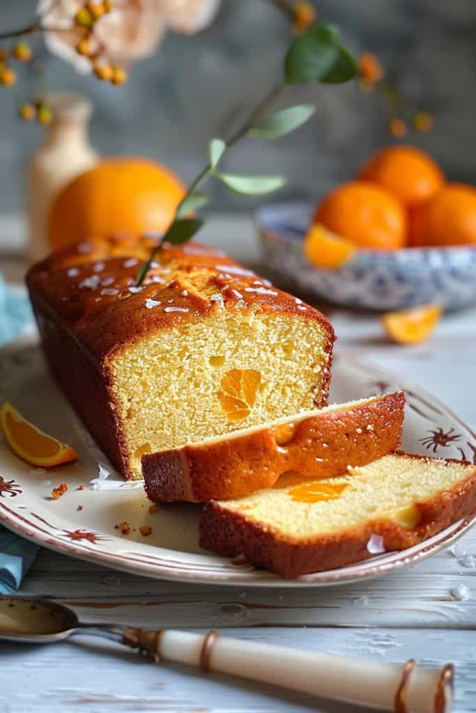 Baking the Orange Yogurt Cake