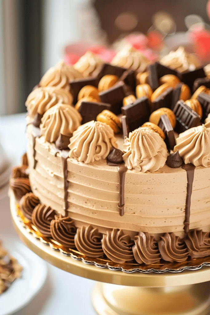 Baking the Reese's Peanut Butter Cake