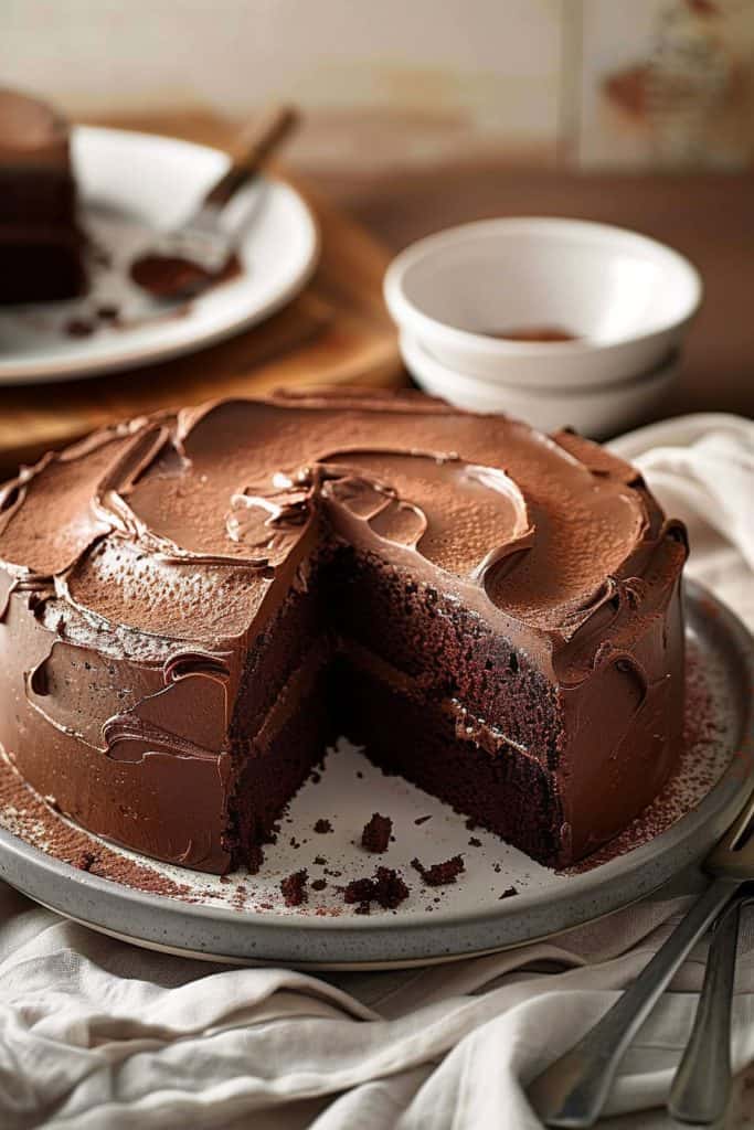 Baking the Sandy's Chocolate Cake