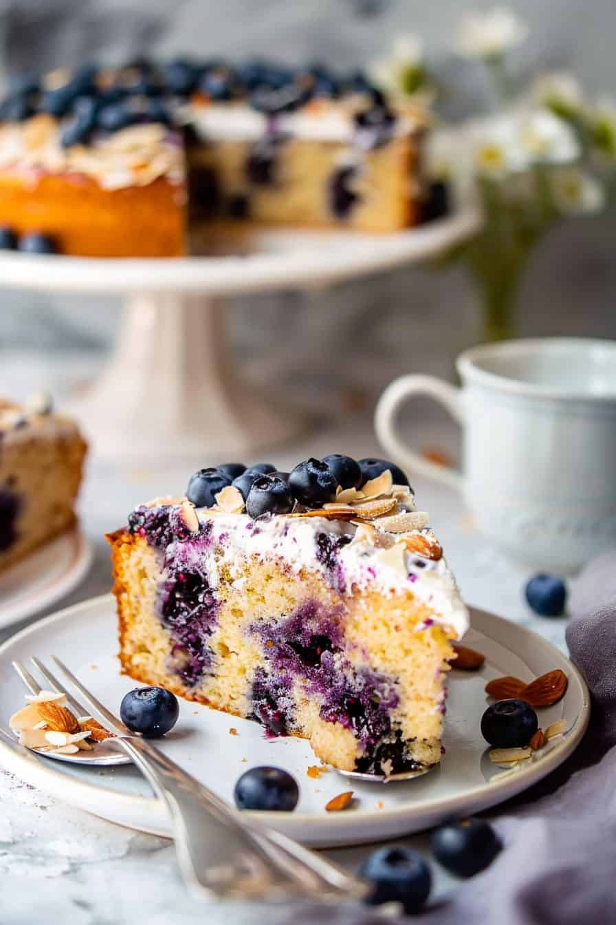 Blueberry Almond Tea Cake Recipes