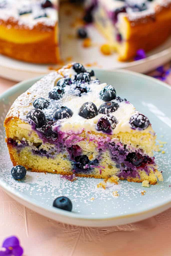 Blueberry Greek Yogurt Cake Recipe