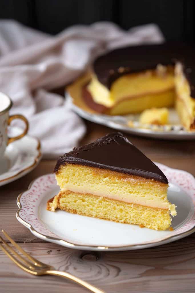 Boston Cream Pie Cake